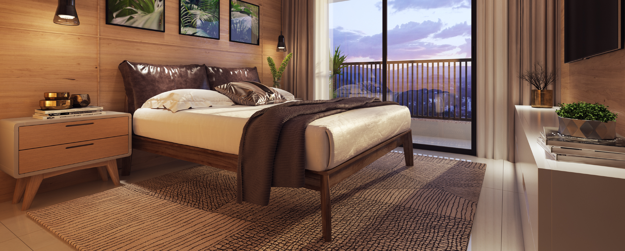 APARTAMENTO 2 DORMITÓRIOS 78 E 81m²